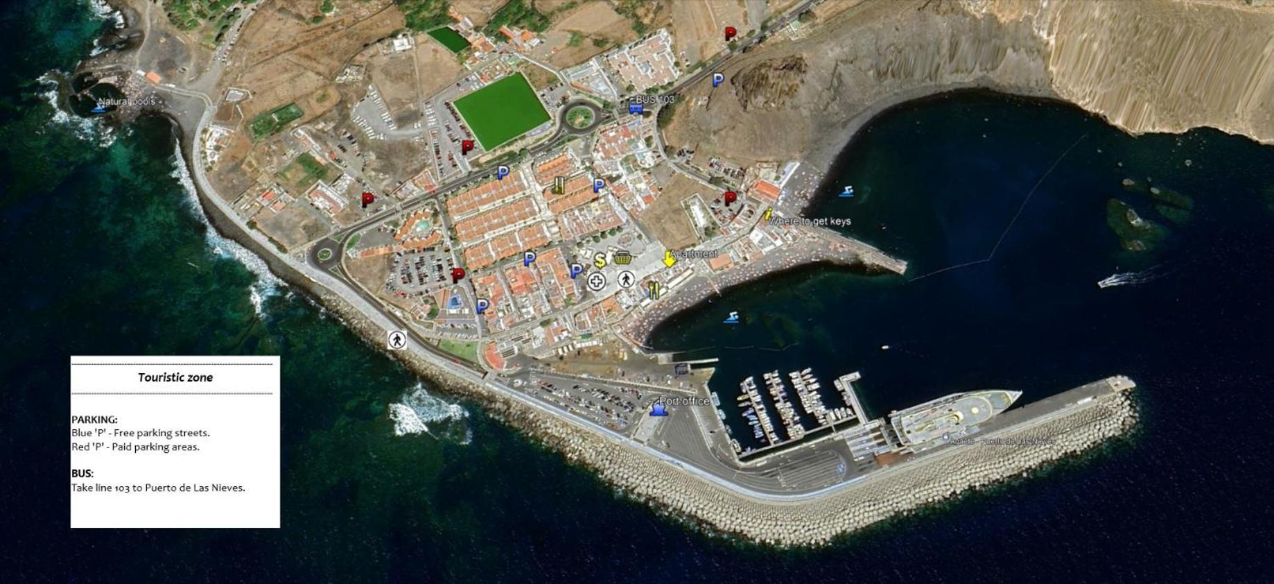 Puerto de las NievesCasapello Seaview公寓 外观 照片